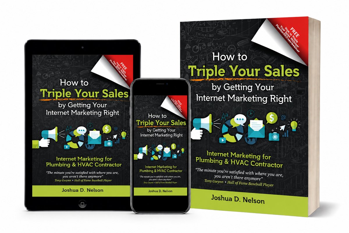 How to Triple Your Sales — hardcover, iPad, and phone